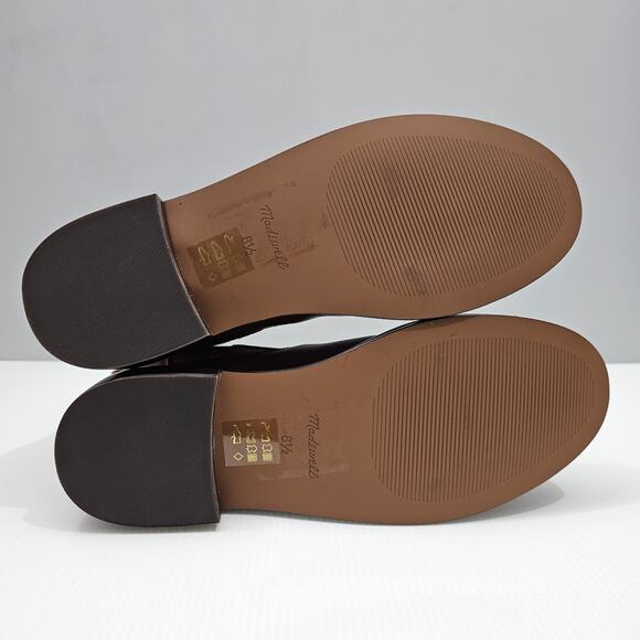 NEW Madewell The Benning Chelsea Ankle Bootie Size 8.5 Cinnamon Brown Leather - Picture 11 of 13